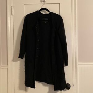SANCTUARY BLACK SWEATER ! size small & has super cute detailing (see pics)
